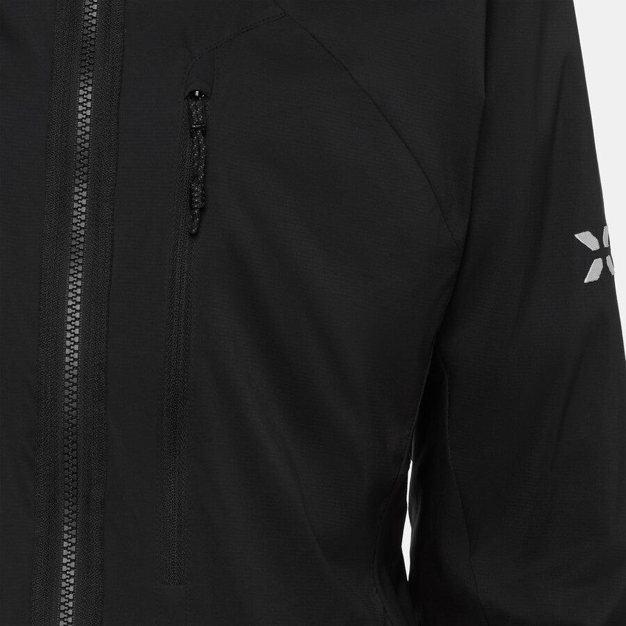 eiger nordwand in flex air hooded jacket dames zwart