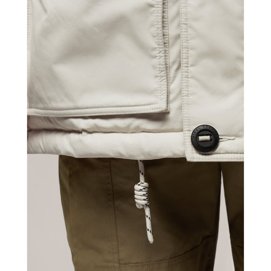 mammut x cabourn direttissima in parka zwart marineblauw