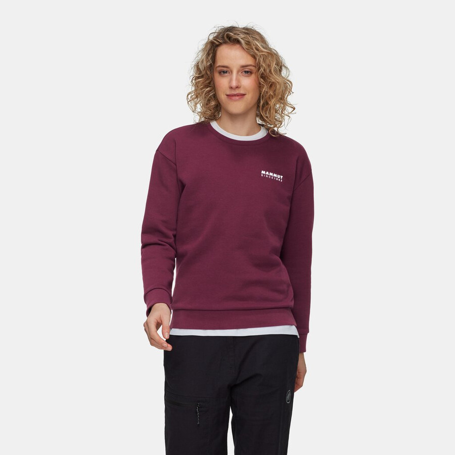 mammut core ml crew neck dames 1862 zwart