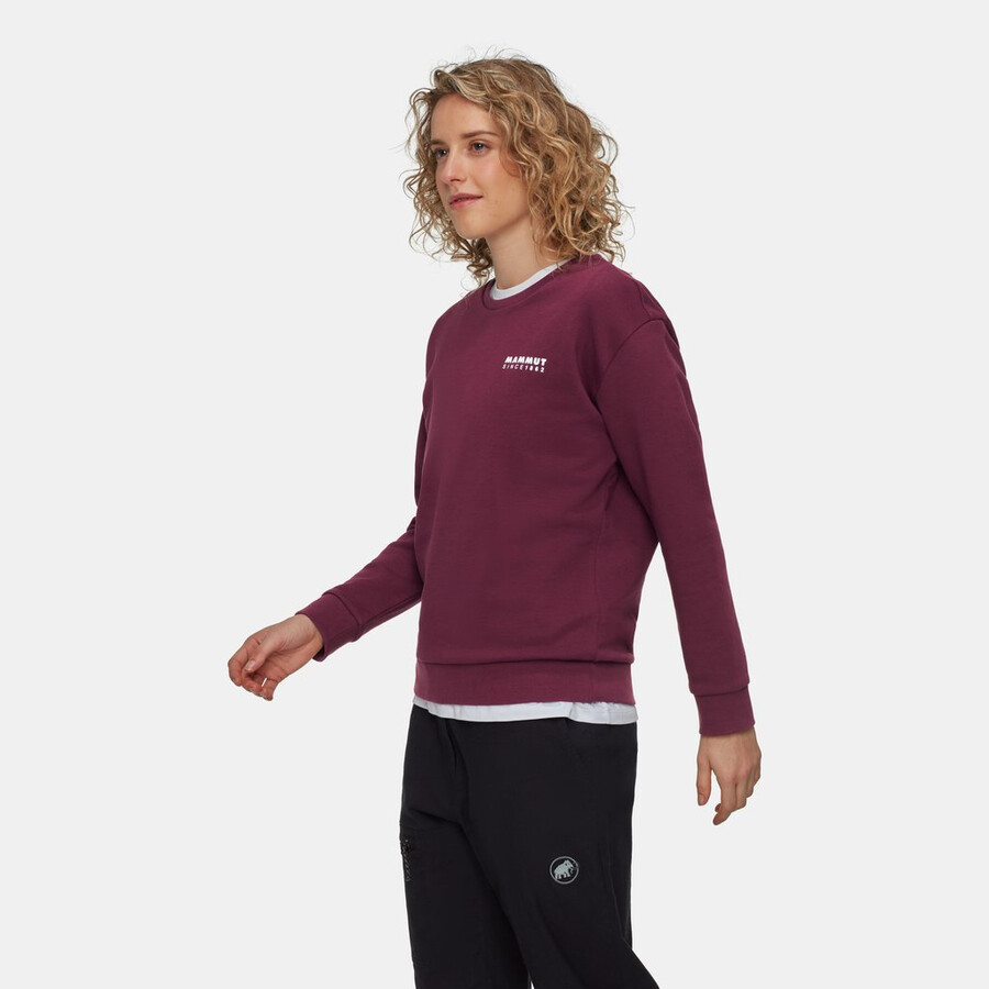 mammut core ml crew neck dames 1862 zwart