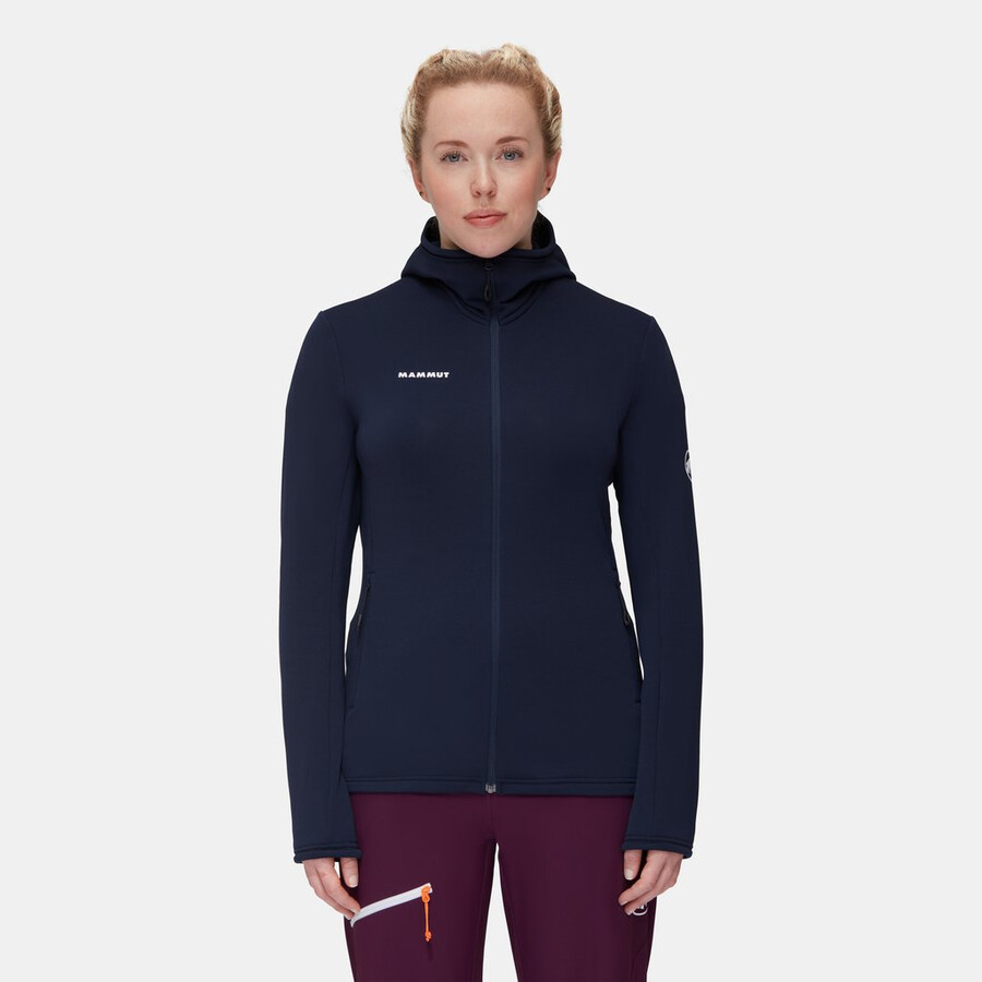 aconcagua light ml hooded jacket women marine