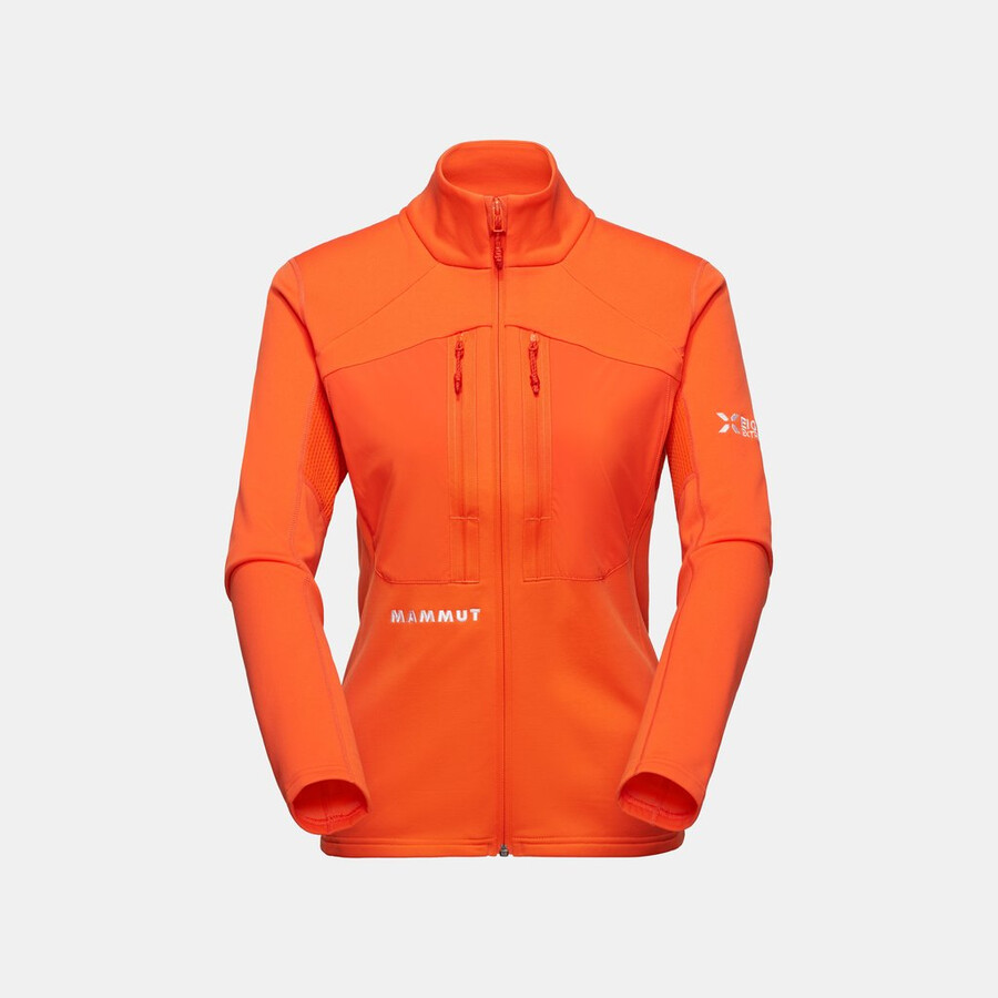 eiger nordwand advanced ml jacket dames eiger oranje