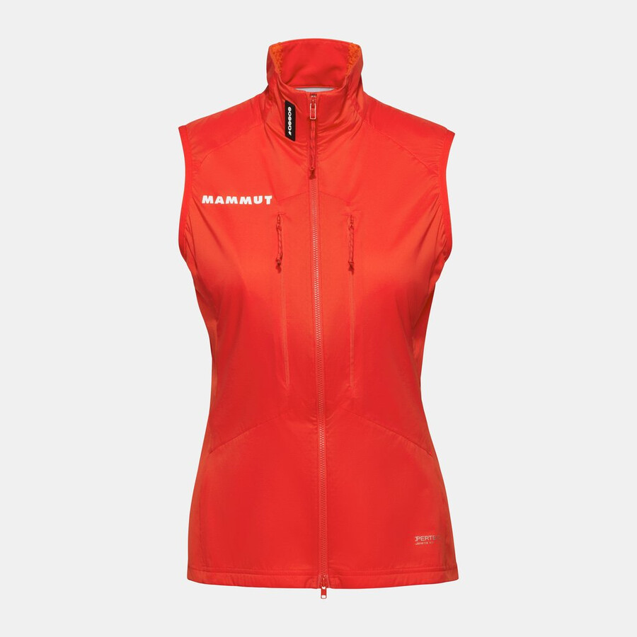 assos x mammut ml hybrid vest dames mammut rood