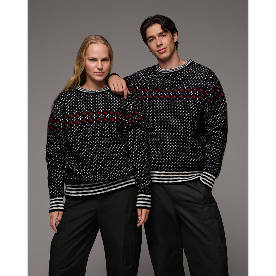 mammut x cabourn direttissima wool ml sweater zwart marineblauw