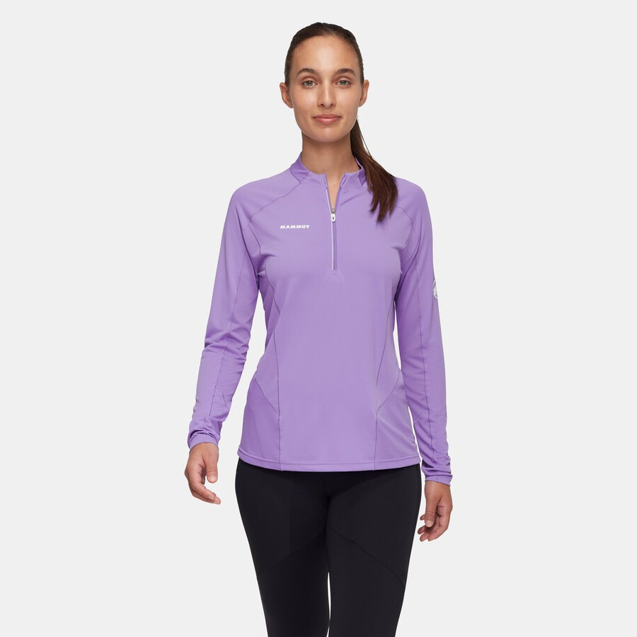 aenergy fl half zip longsleeve dames lavandin