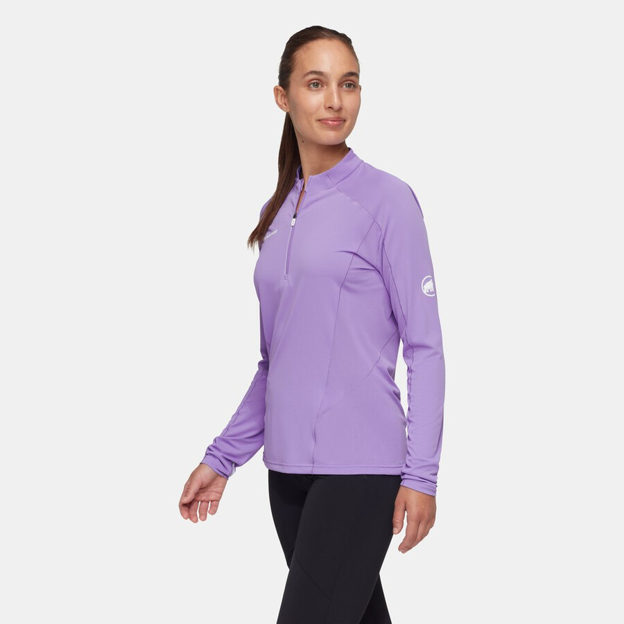aenergy fl half zip longsleeve dames lavandin