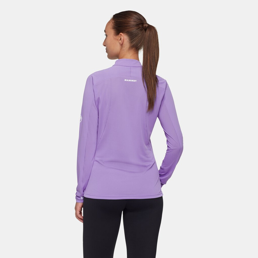 aenergy fl half zip longsleeve dames lavandin