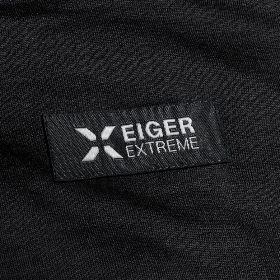 eiger nordwand advanced fl half zip hoodie dames zwart