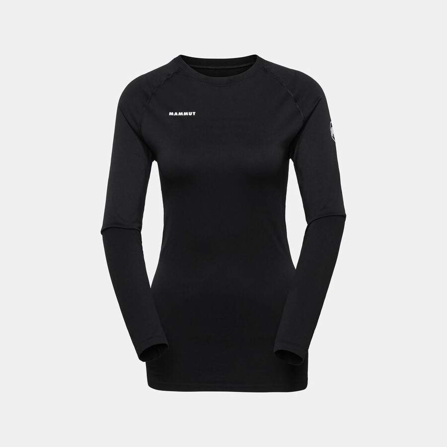 all-mountain seamless bl longsleeve mid dames zwart