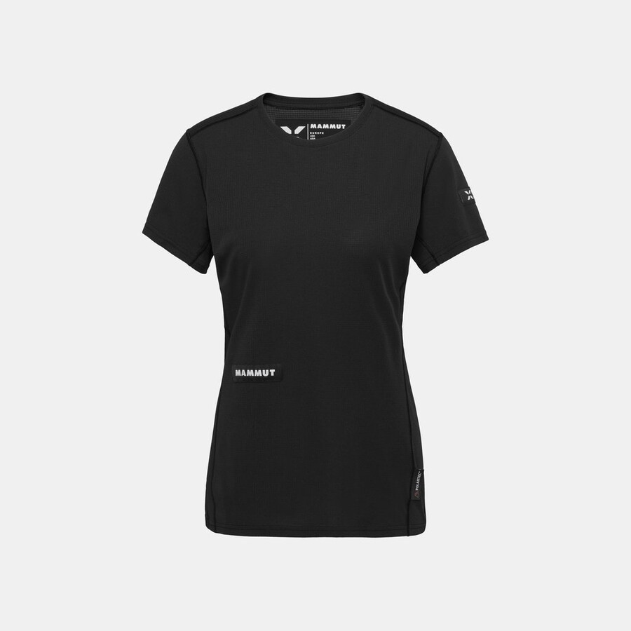 eiger nordwand fl t-shirt voor dames zwart