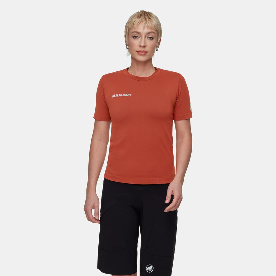 assos x mammut tactica dames t-shirt t5 roestbruin