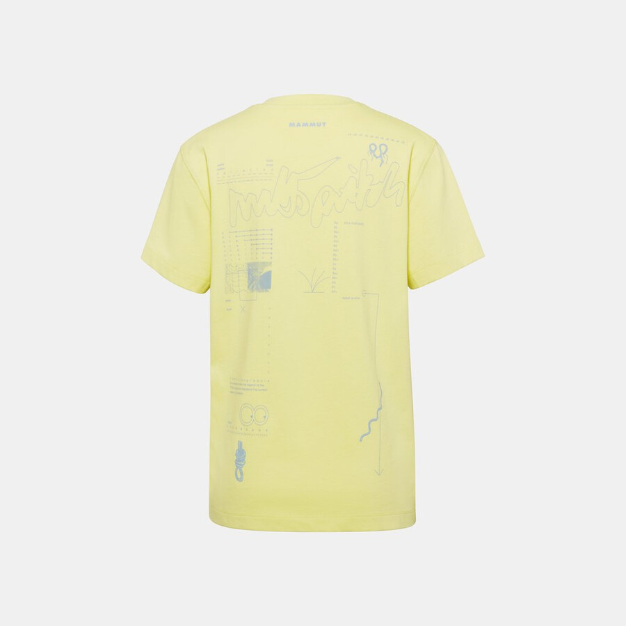 mammut base t-shirt dames multi-pitch holunder