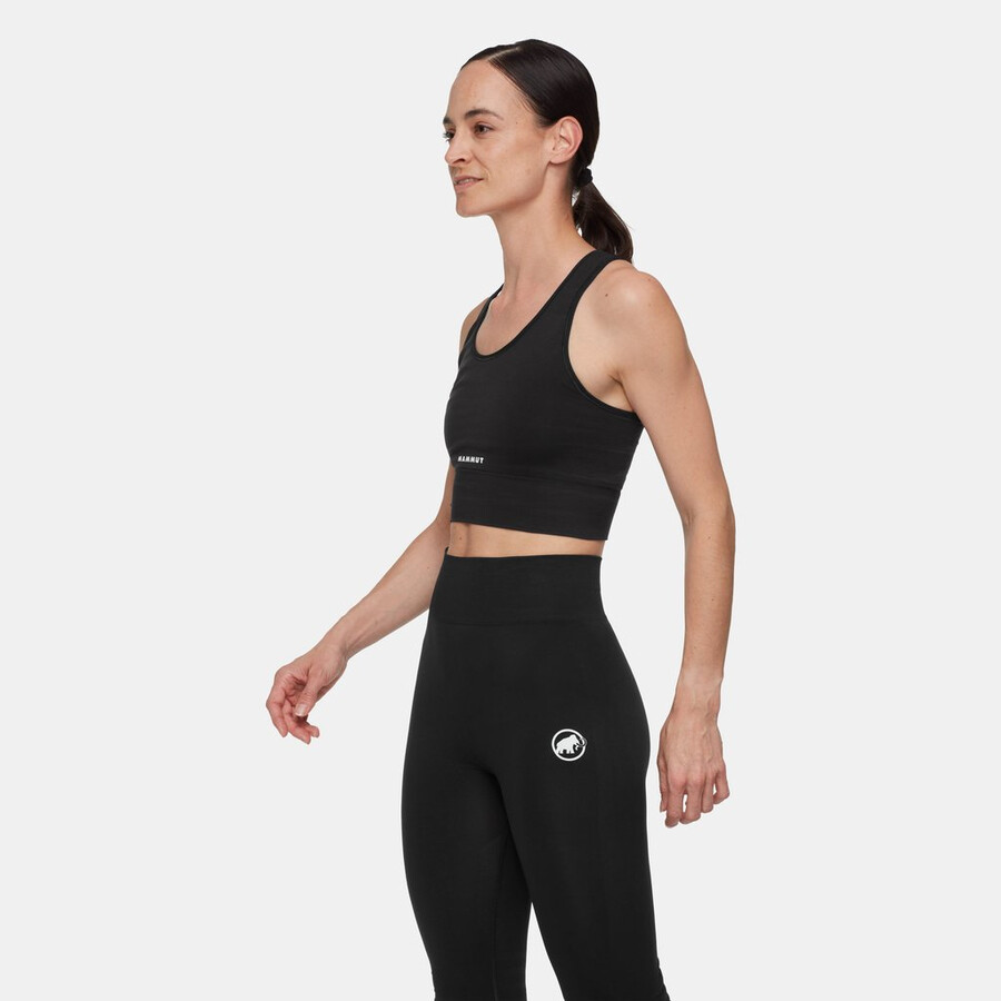 all-mountain seamless bl sportbeha voor dames zwart