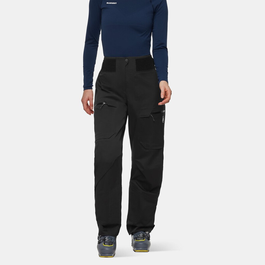 haldigrat light hs broek voor dames zwart