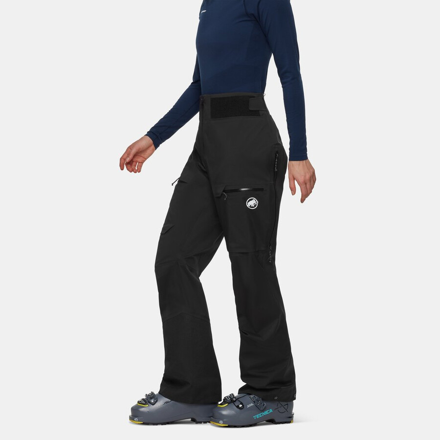haldigrat light hs broek voor dames zwart