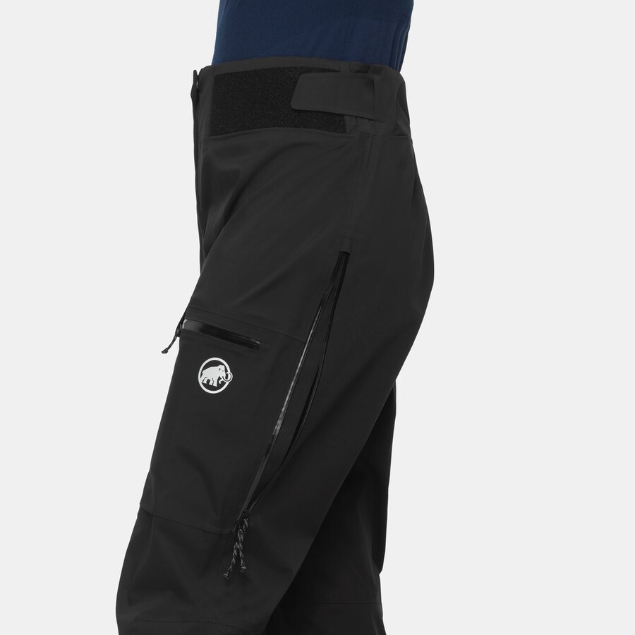 haldigrat light hs broek voor dames zwart