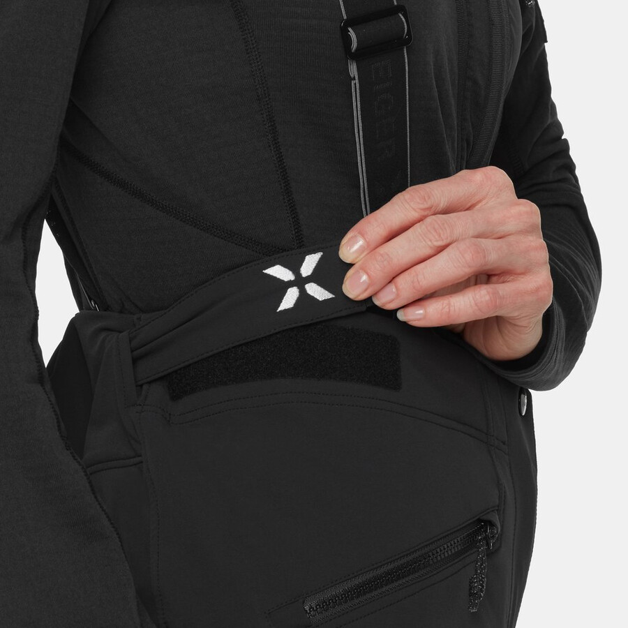 eiger nordwand pro so broek dames zwart