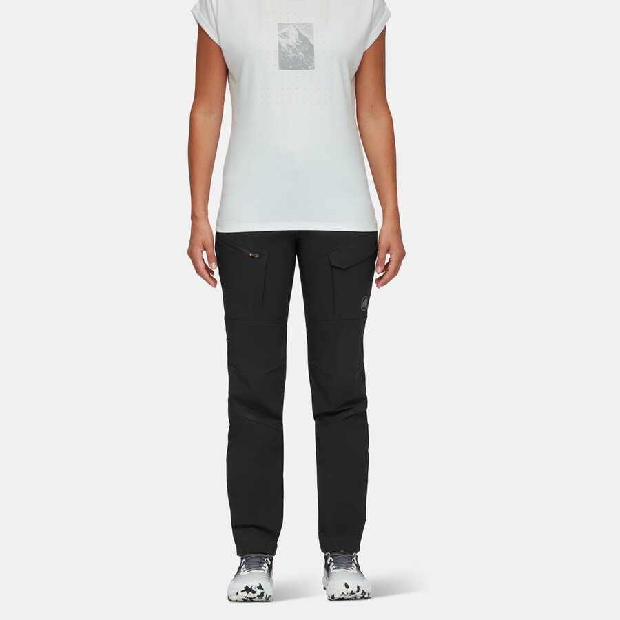 zinal hybrid broek voor dames zwart