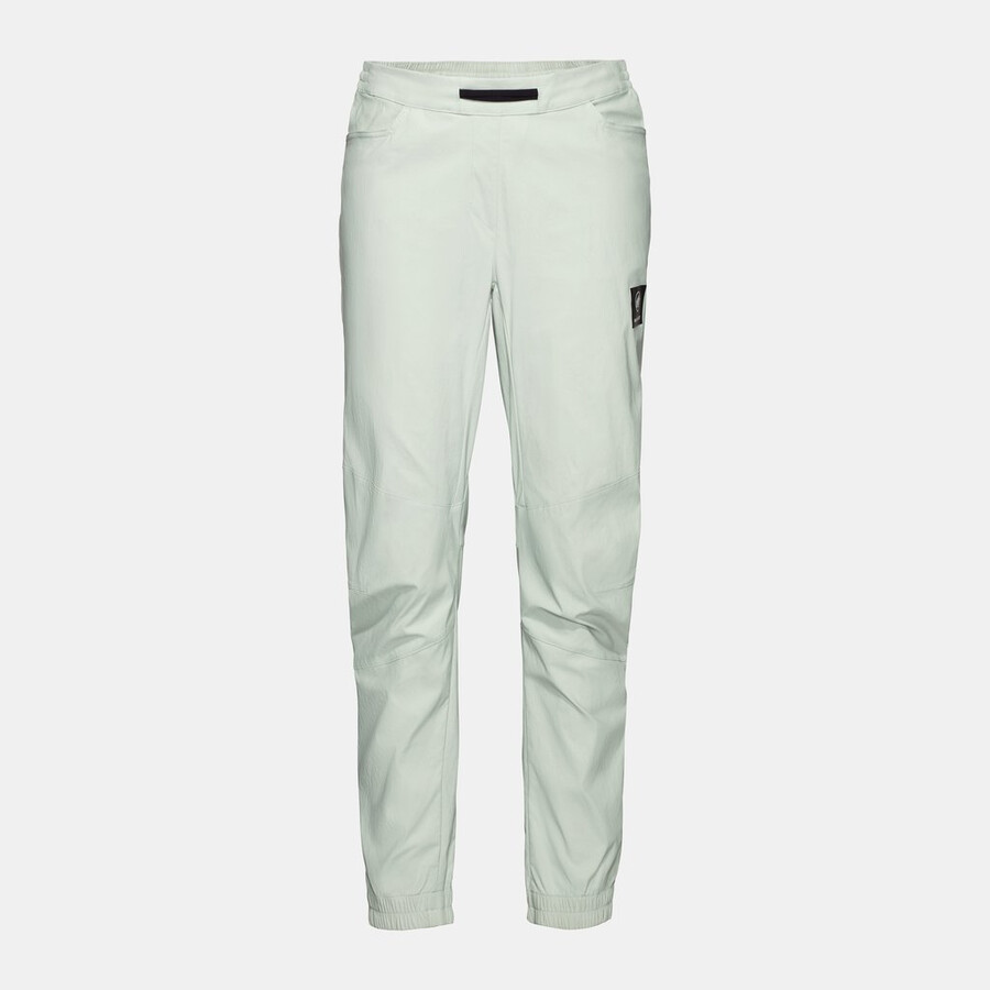 massone lichte broek dames zilvergroen