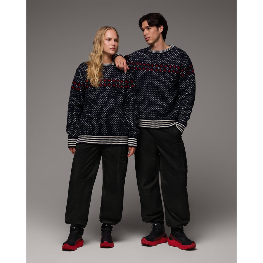 mammut x cabourn direttissima katoenen broek zwart marineblauw