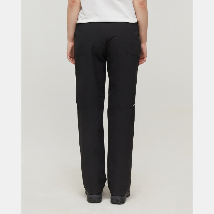 valley winterbroek voor dames met plooien zwart