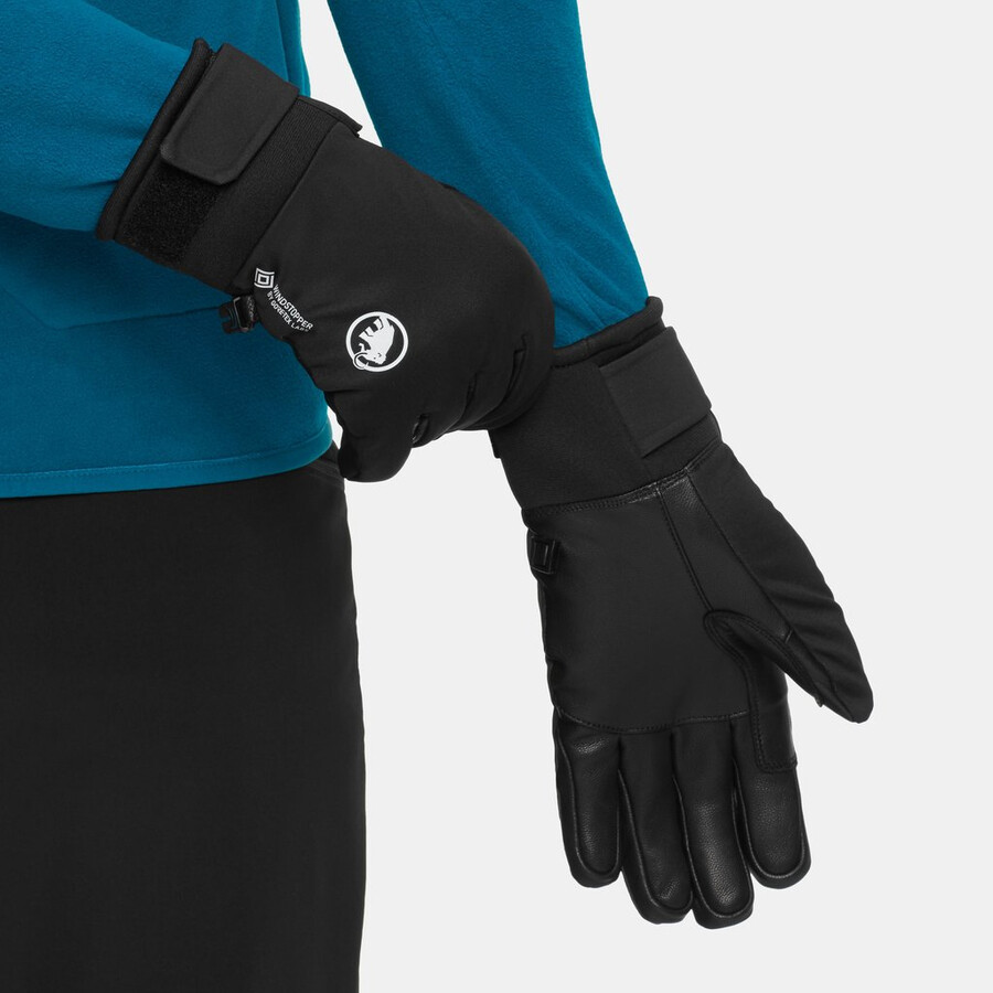 astro guide so glove claystone-zwart