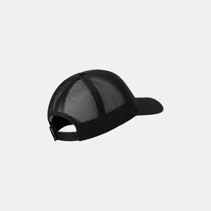 crag cap-logo in zwart