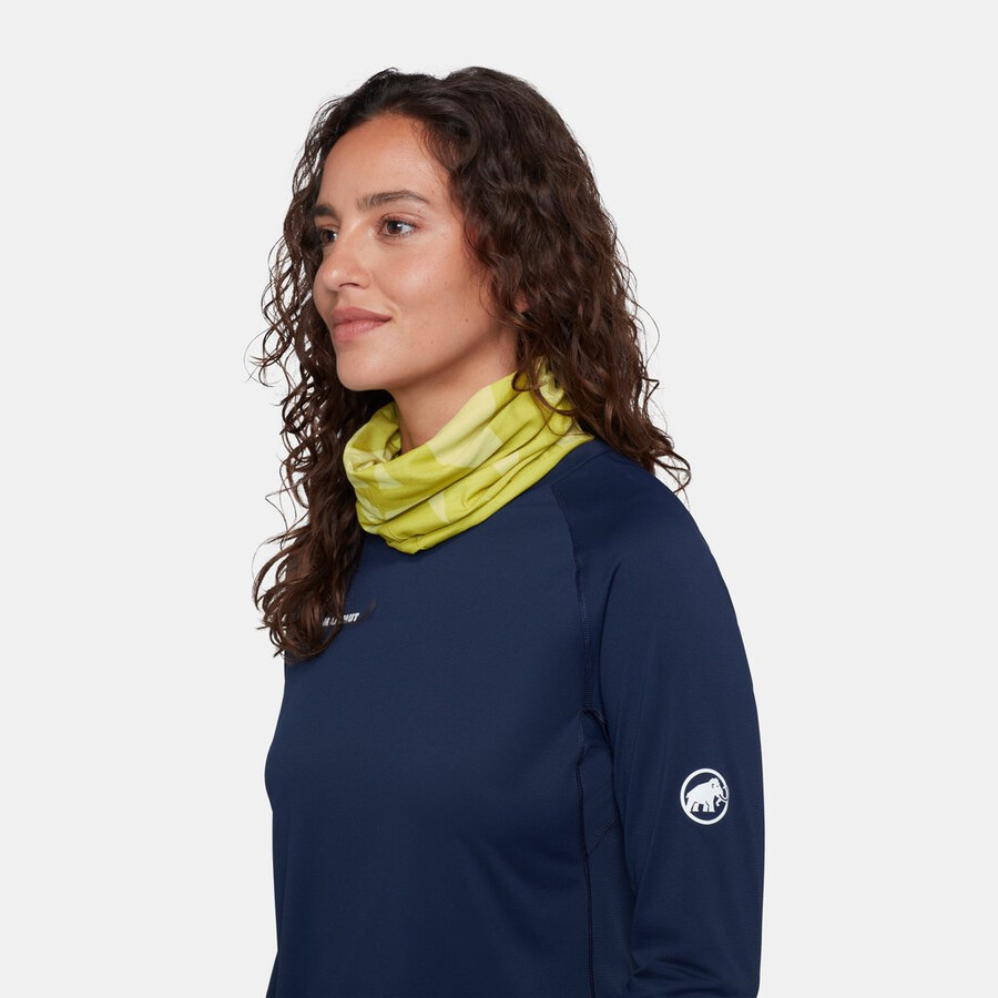 mammut neck gaiter logo acacia-holunder