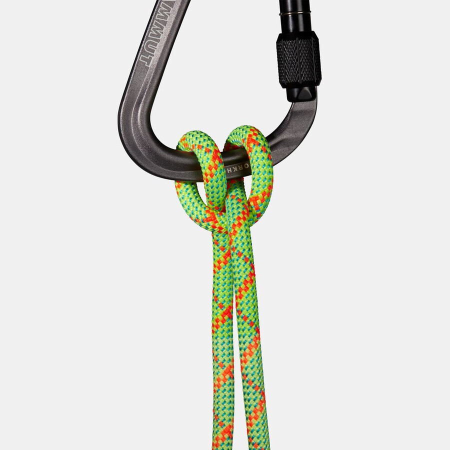 8.0 alpine core protect dry rope 60m halo-vibrant orange