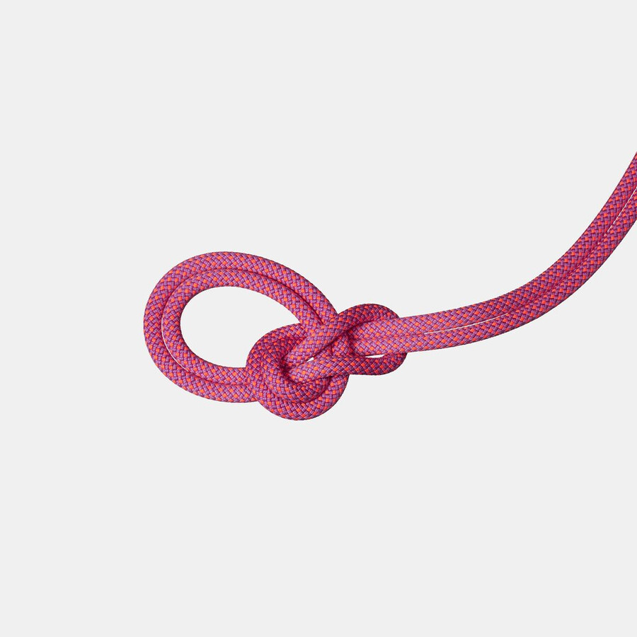 9.5 crag dry rope duodess 70m lavandin-vibrant orange