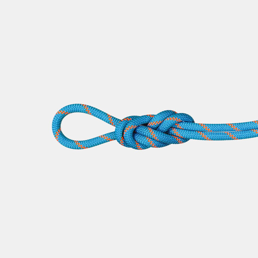 8.7 alpine sender dry rope 50m oceaan-levendig oranje