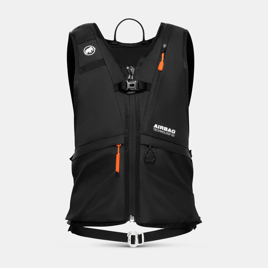 free vest 15 met verwijderbare airbag 3.0 xs-m zwart