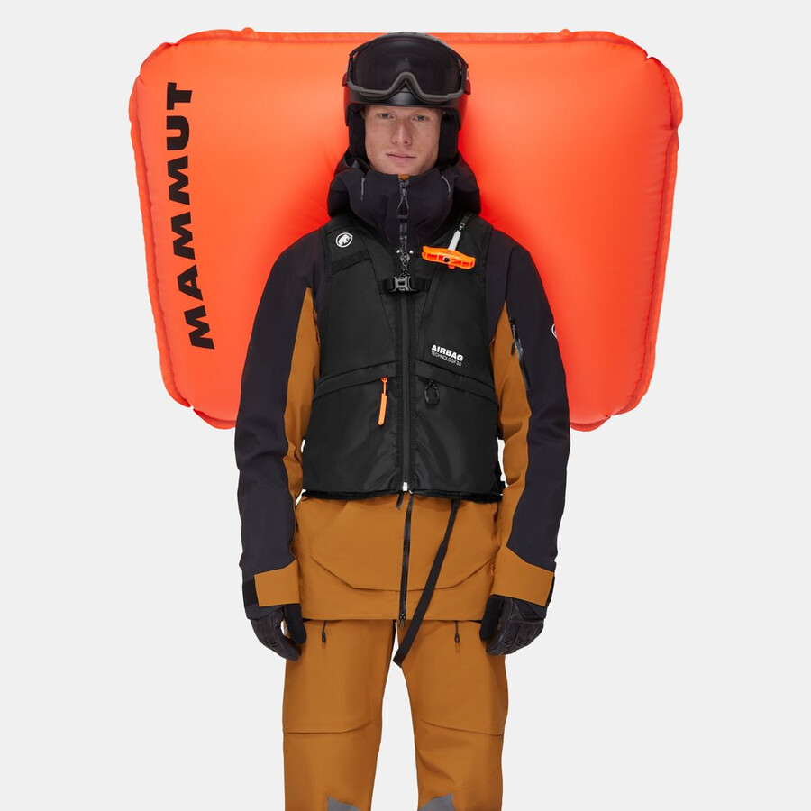free vest 15 met verwijderbare airbag 3.0 xs-m zwart