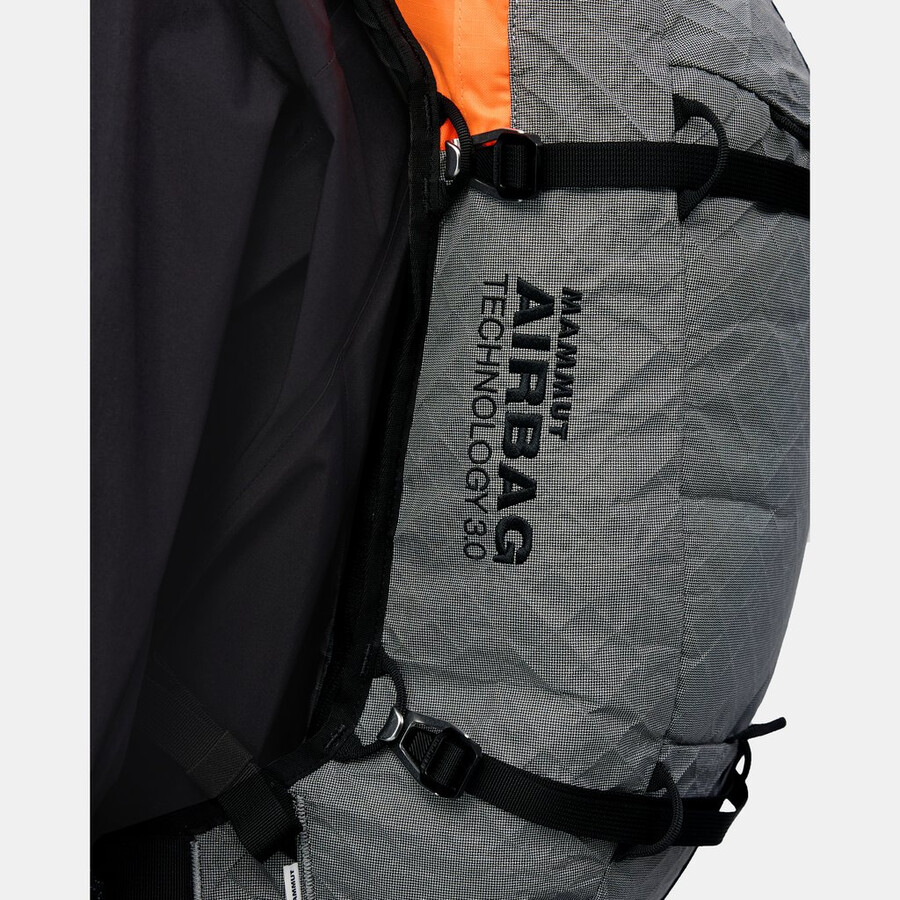 eiger free 20 met verwijderbare airbag geschikt voor 3.0 stormgrijs