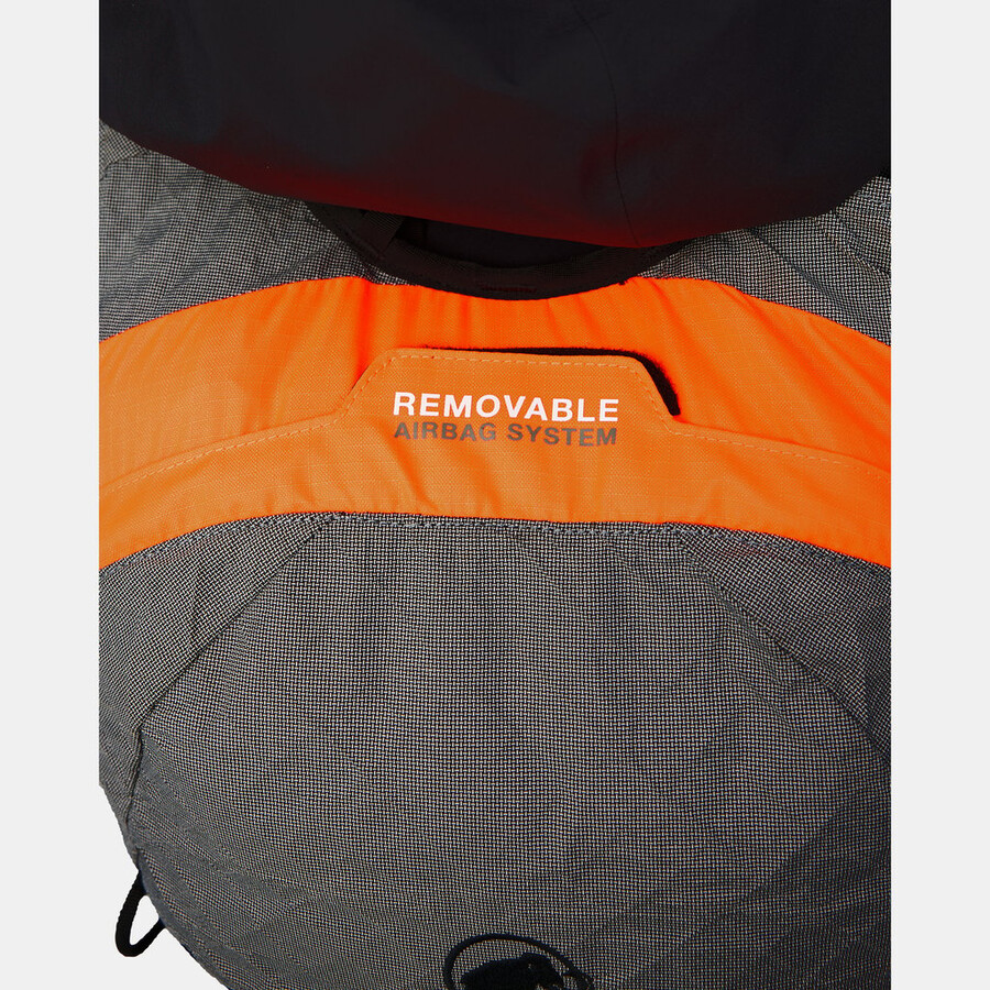 eiger free 20 met verwijderbare airbag geschikt voor 3.0 stormgrijs