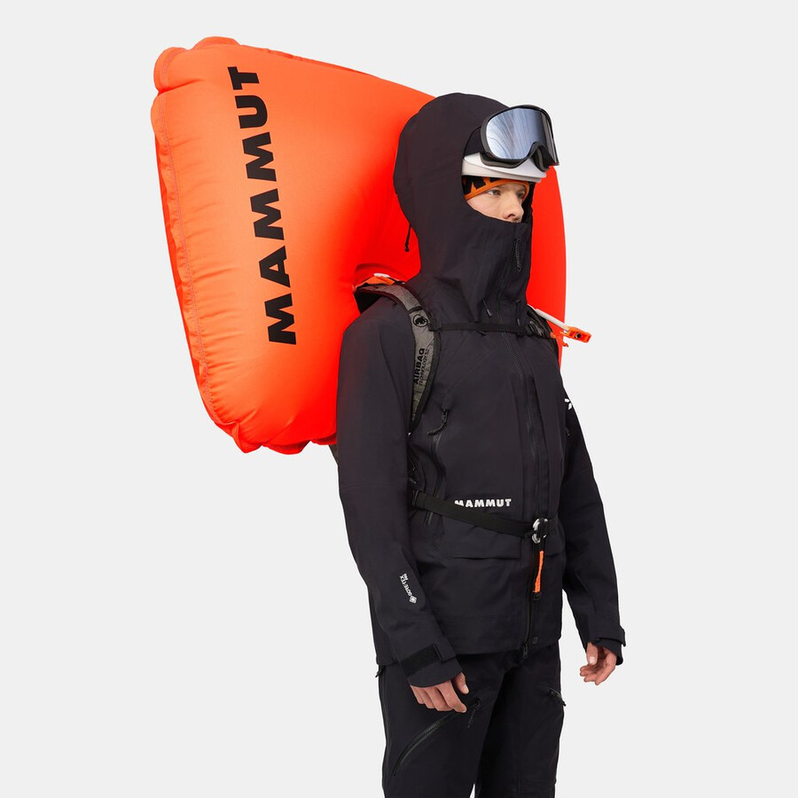 eiger free 20 met verwijderbare airbag geschikt voor 3.0 stormgrijs