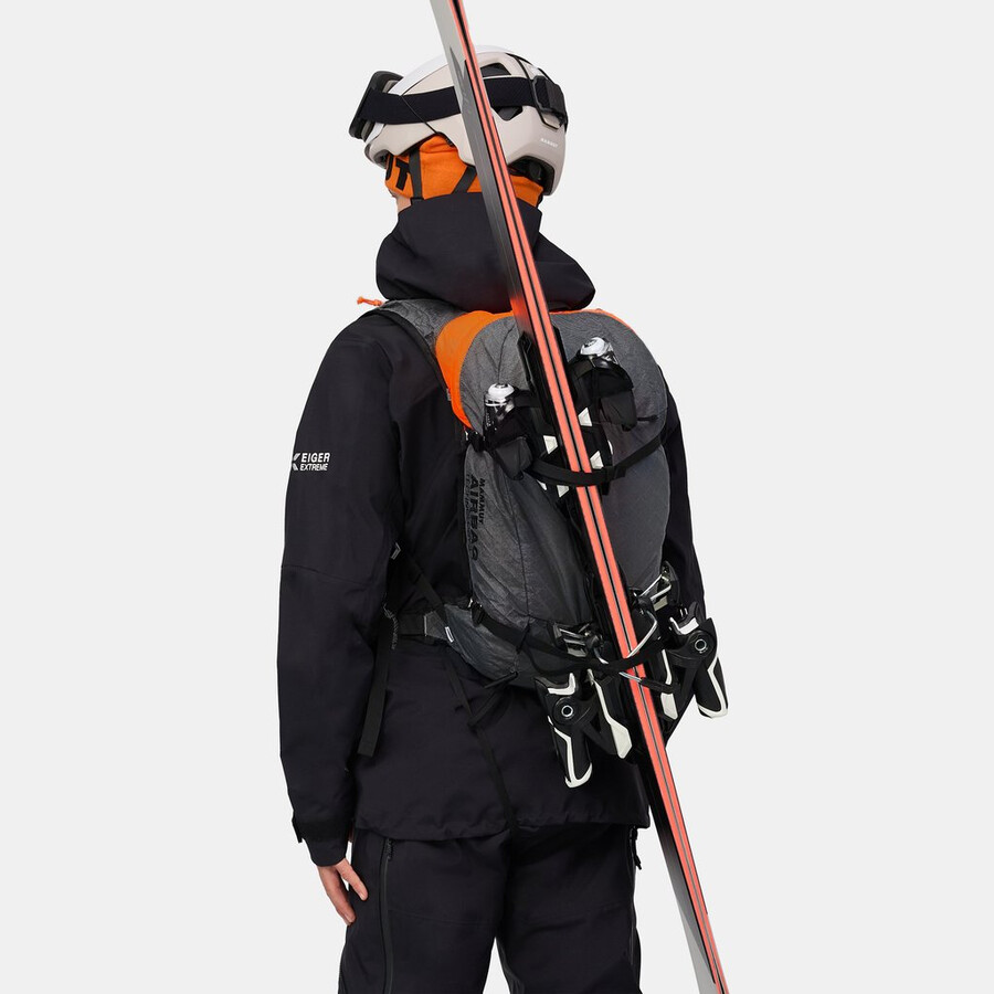 eiger free 20 met verwijderbare airbag geschikt voor 3.0 stormgrijs