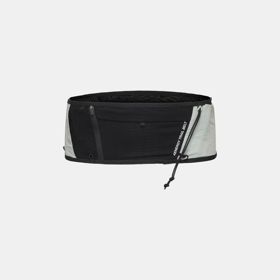 aenergy trail belt zwart-zilver salie