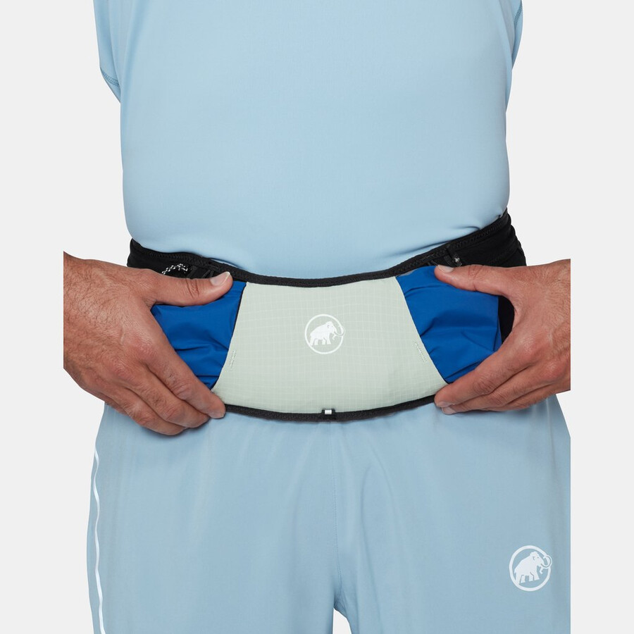 aenergy trail belt zwart-zilver salie