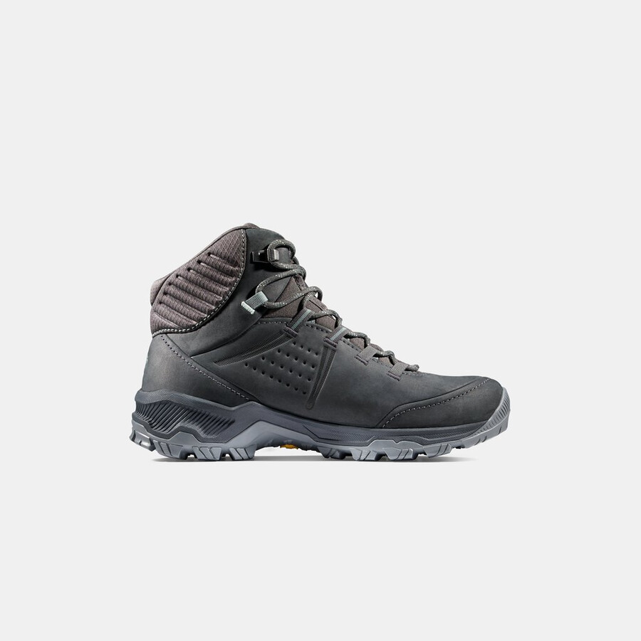 nova iv mid gtx dames zwart-bloedrood