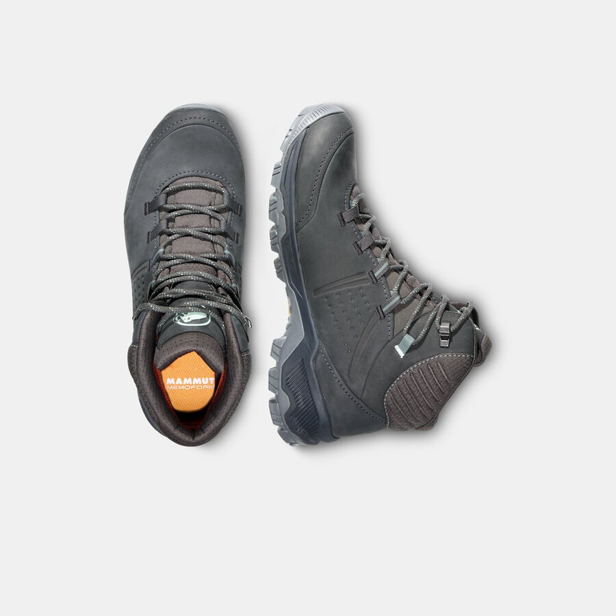 nova iv mid gtx dames zwart-bloedrood