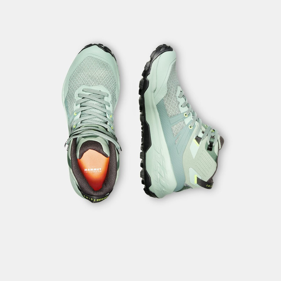 sertig ii mid gtx dames jade-donkere jade